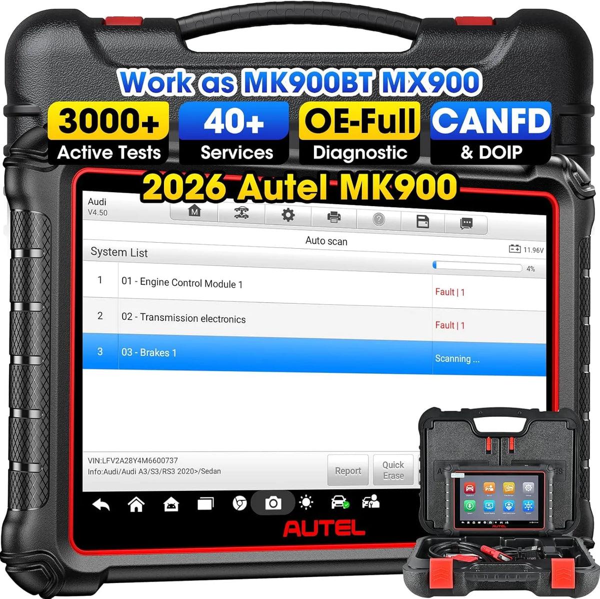 Autel MaxiCOM MK900 OBD2 Diagnosegerät