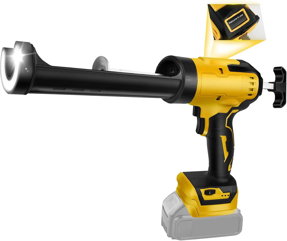 DeWalt 20V Akku Kartuschenpresse Kompatibel mit 20V Akkus – Akku-Betrieb, LED-Anzeige