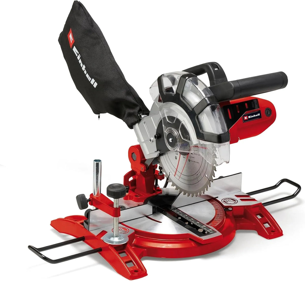 Einhell Kapp-Gehrungssäge für genaue Quer- und Winkelschnitte bei der Materialbearbeitung MS 2112 Kapp- und Gehrungssäge – TC-MS