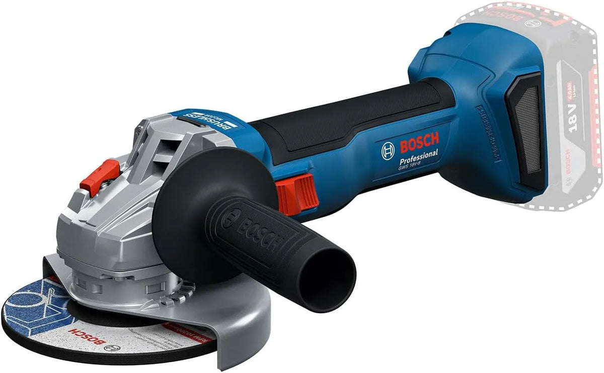Bosch PRO Winkelschleifer, Akku-Betrieb, 125 mm, 18V