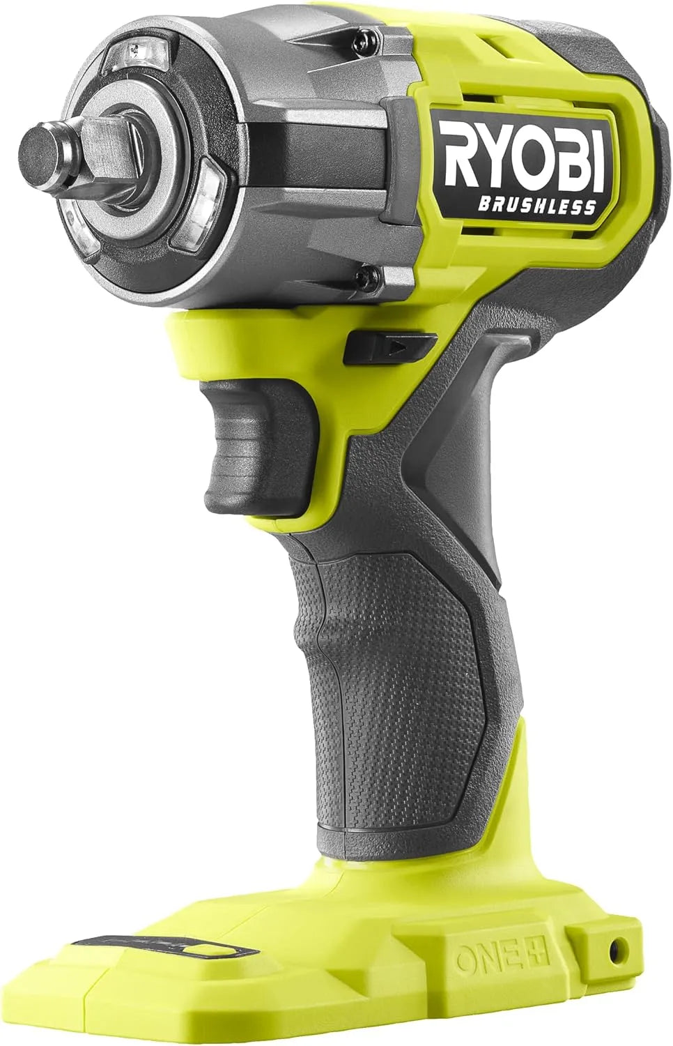Ryobi 18 RIW18CBL-0 Schlagschrauber und Impulsschrauber: ONE, Akku-Betrieb, bürstenloser Motor, LED-Anzeige, 18 V, 450 Nm