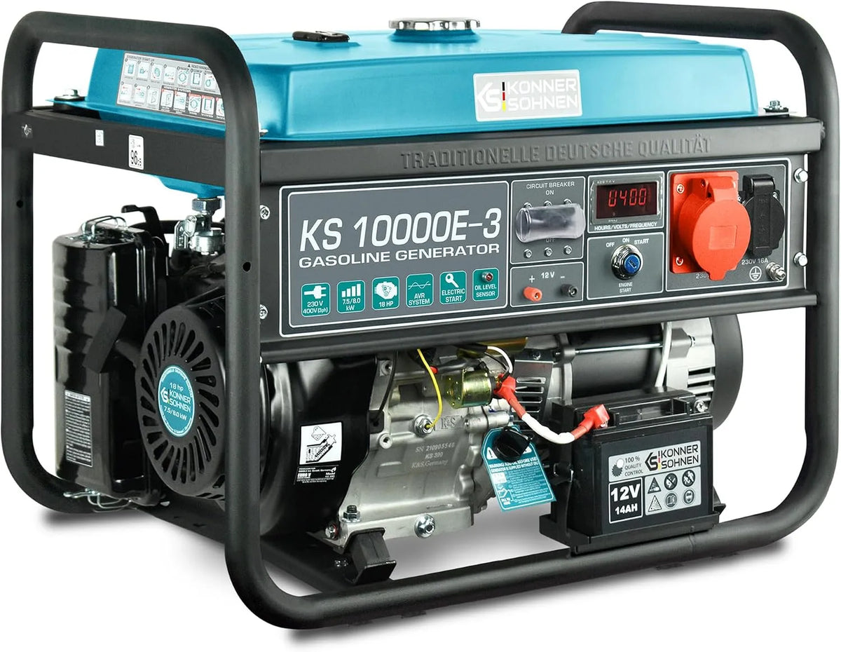 Könner & Söhnen Automatischer Spannungsstabilisator und Netzspannungsregler, 400V, 230V