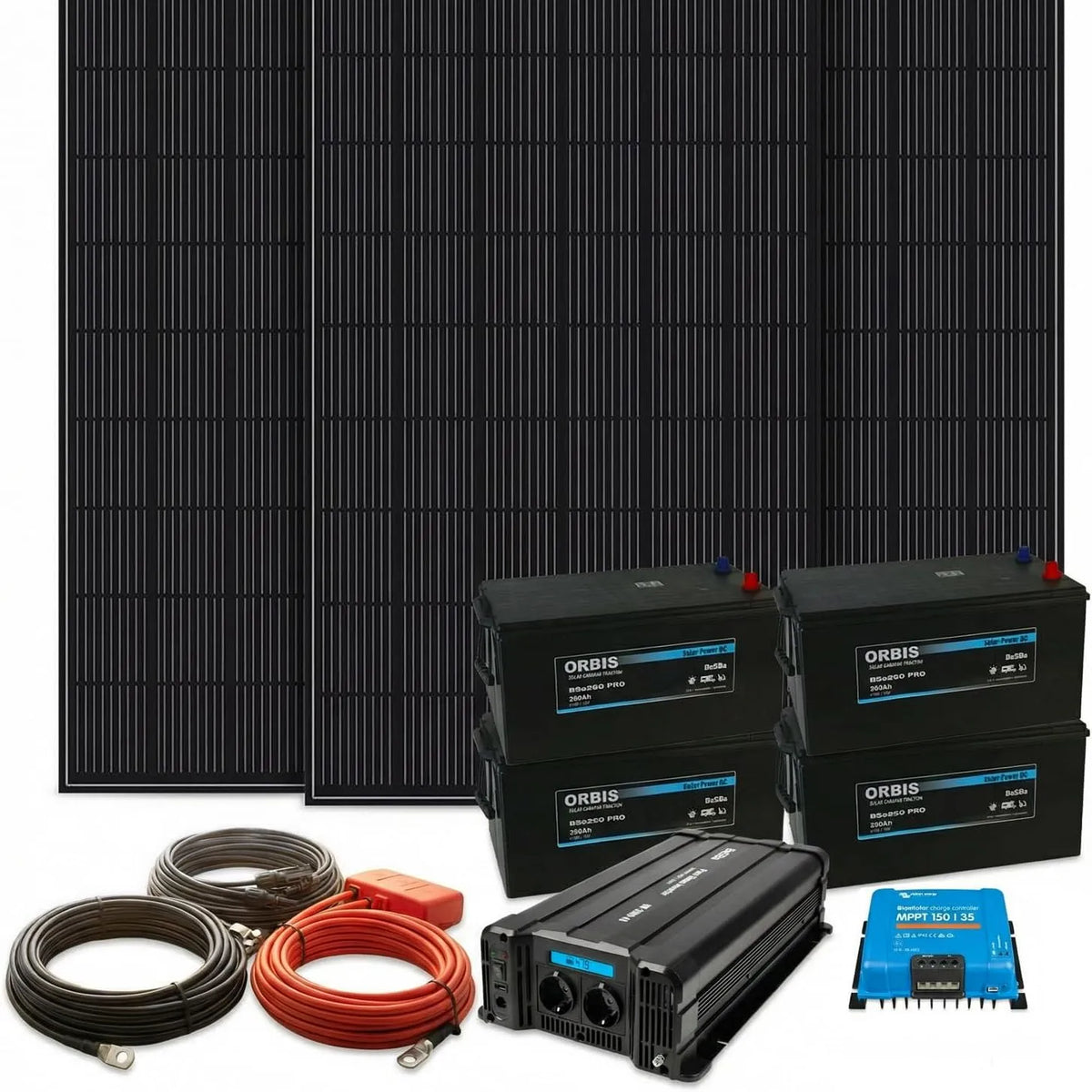 Solarmodul und Photovoltaikpanel, mit MPPT-Regler, 960W, 1.040Ah