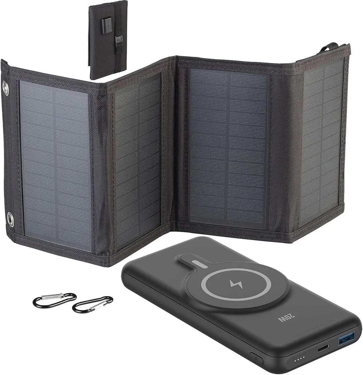 Solarmodul und Photovoltaikpanel, 10.000 mAh