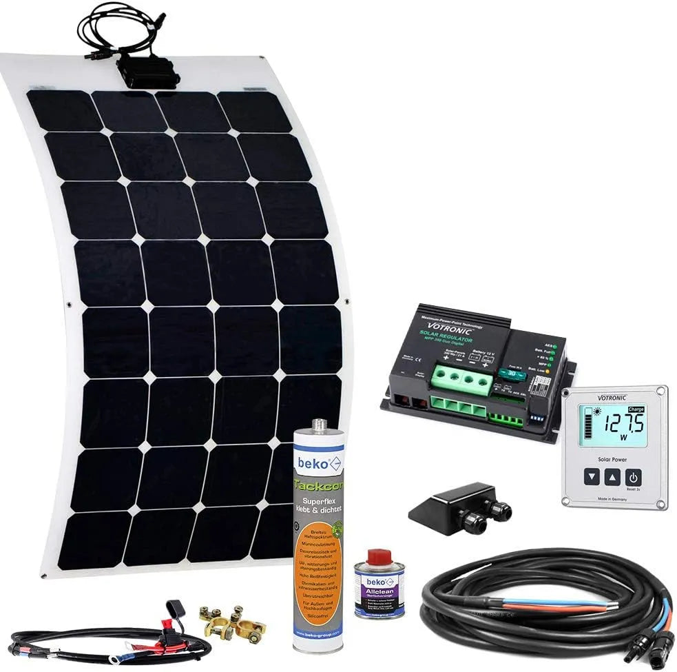 Offgridtec Wohnmobil Solaranlage SPR-F 120W 12V EBL optional