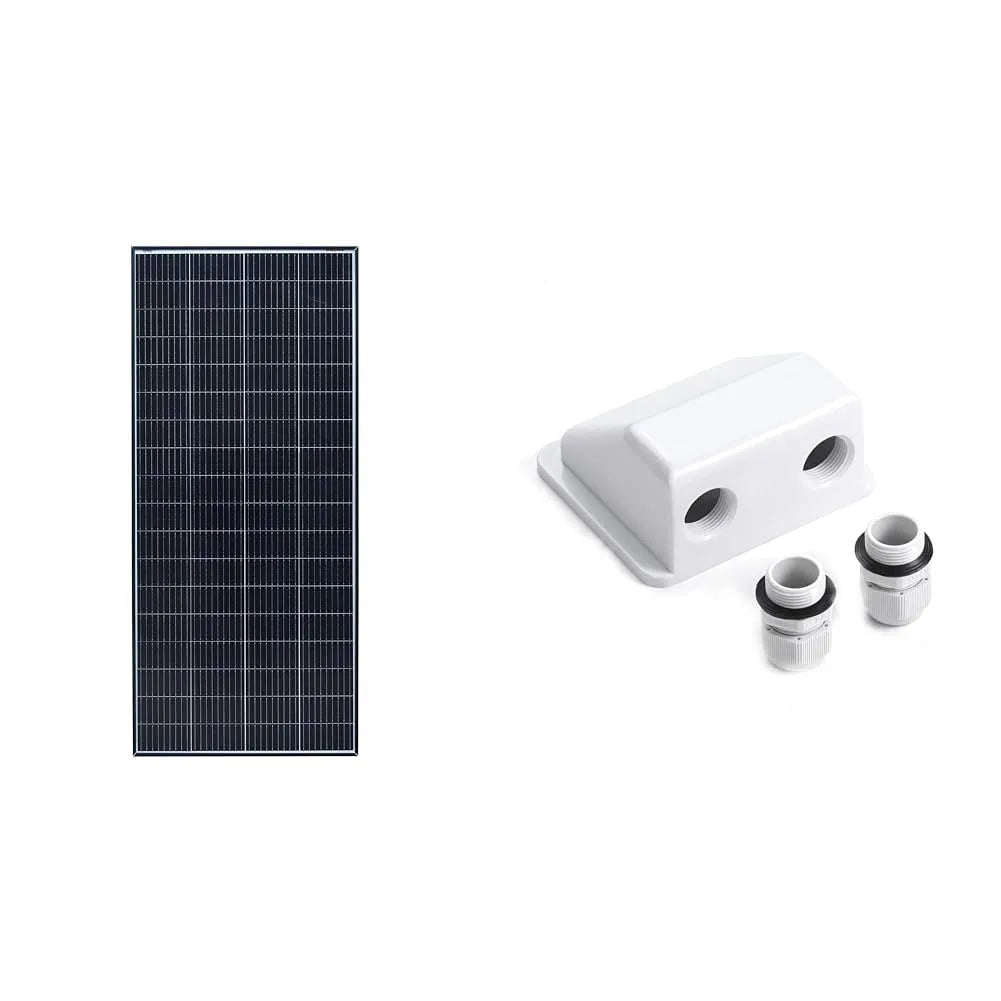 Solarmodul und Photovoltaikpanel, 200W, 12V, für Boot und Bordstrom