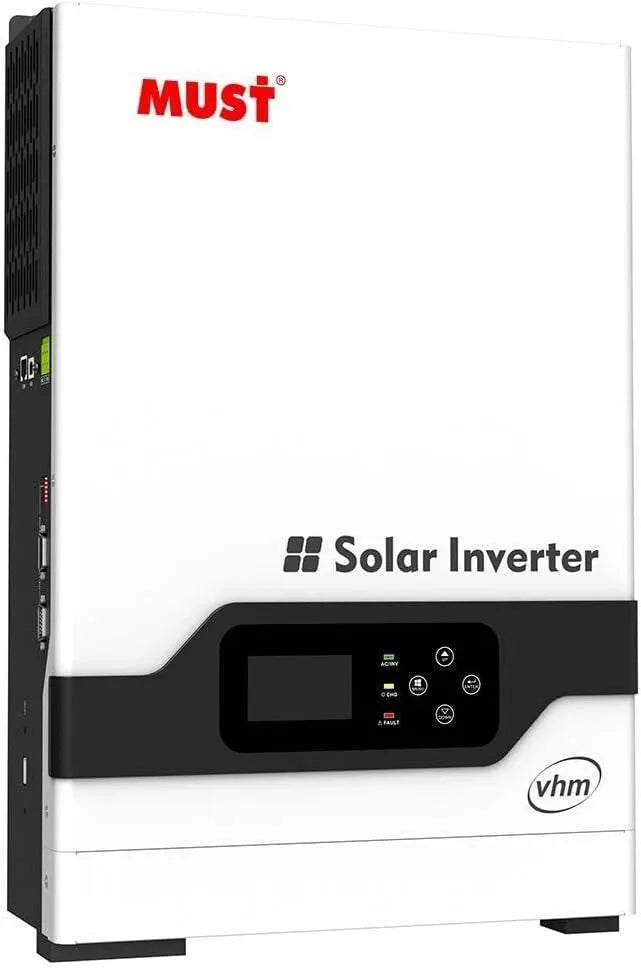 MC4 Hybrid-Solarwechselrichter und MPPT-Ladewechselrichter, 3000W, 24V, solarbetrieben, reine Sinuswelle, mit MPPT-Regler, 80A