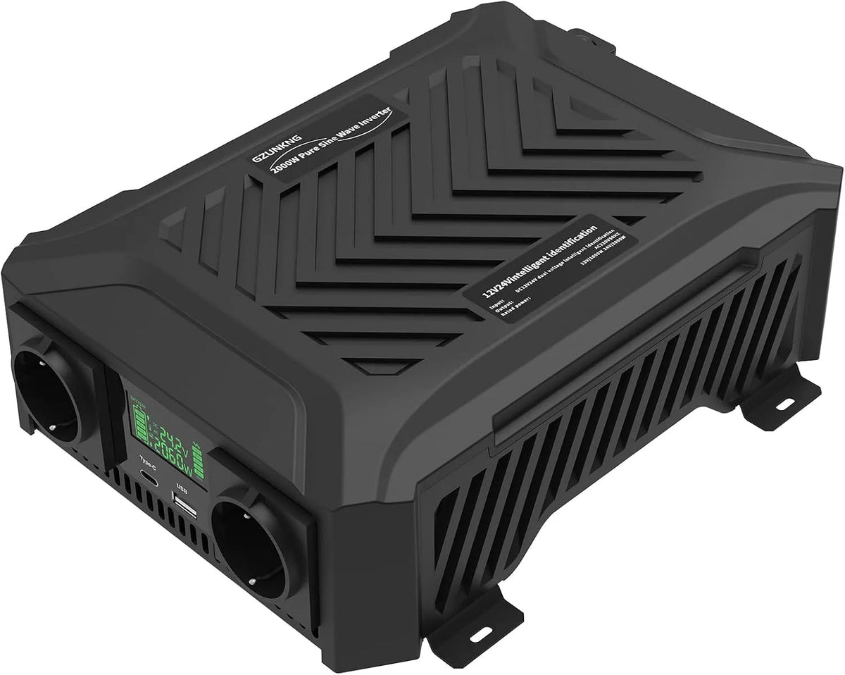DC-AC-Wechselrichter und Spannungswandler, 1200W, 2000W, 4000W, 12V