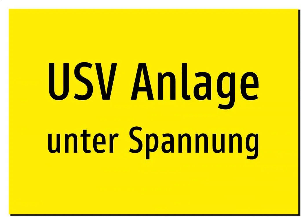 Unterbrechungsfreie Stromversorgung und USV-Anlage