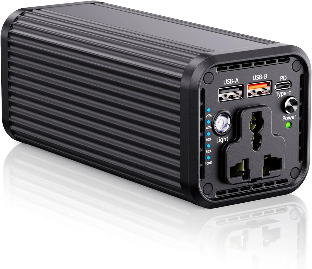 Outdoor N22 Tragbare Powerstation und Solargenerator, 27000mAh, 98wh, 100W, 65W