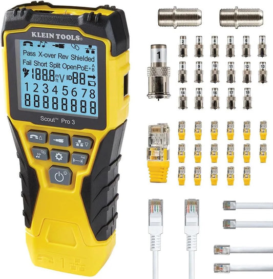 TOOLS VDV501-852 Scout Pro 3 Kabeltester Set, KLEIN VDV501-852