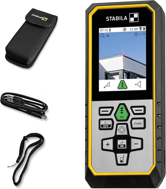 Laser-Entfernungsmesser, Akku-Betrieb, Bluetooth-Konnektivität, 200 m, STABILA LD 530