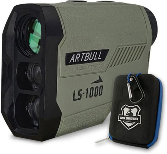 Rangefinder Entfernungsmesser Distanz Flag-Lock Golf Jagd Wandern Outdoor 6-fache Vergrößerung: kompakte Bauweise, tragbar