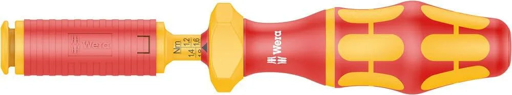 Wera 05074750001 7441 VDE Kraftform Einstellbarer Drehmoment Handhalter, 3.0 Nm