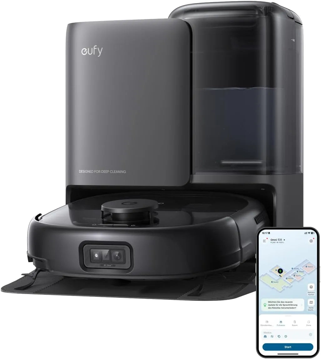 eufy E25 Saug- und Wischroboter E25 Omni, selbstreinigend