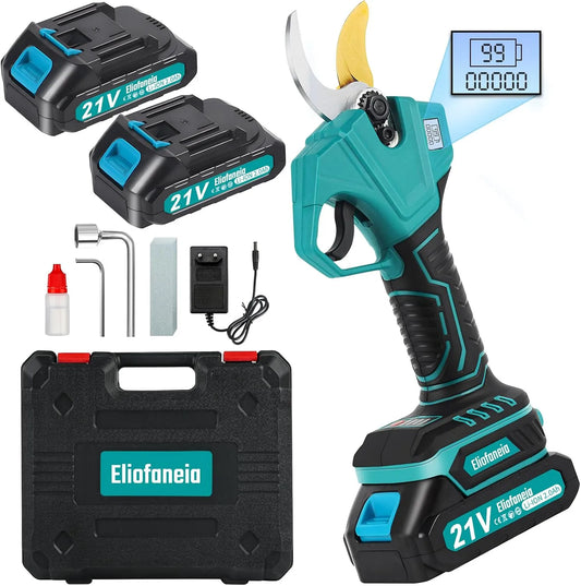 Astschere, LCD, Akku-Betrieb, 30MM, 21V, für die Gartenpflege