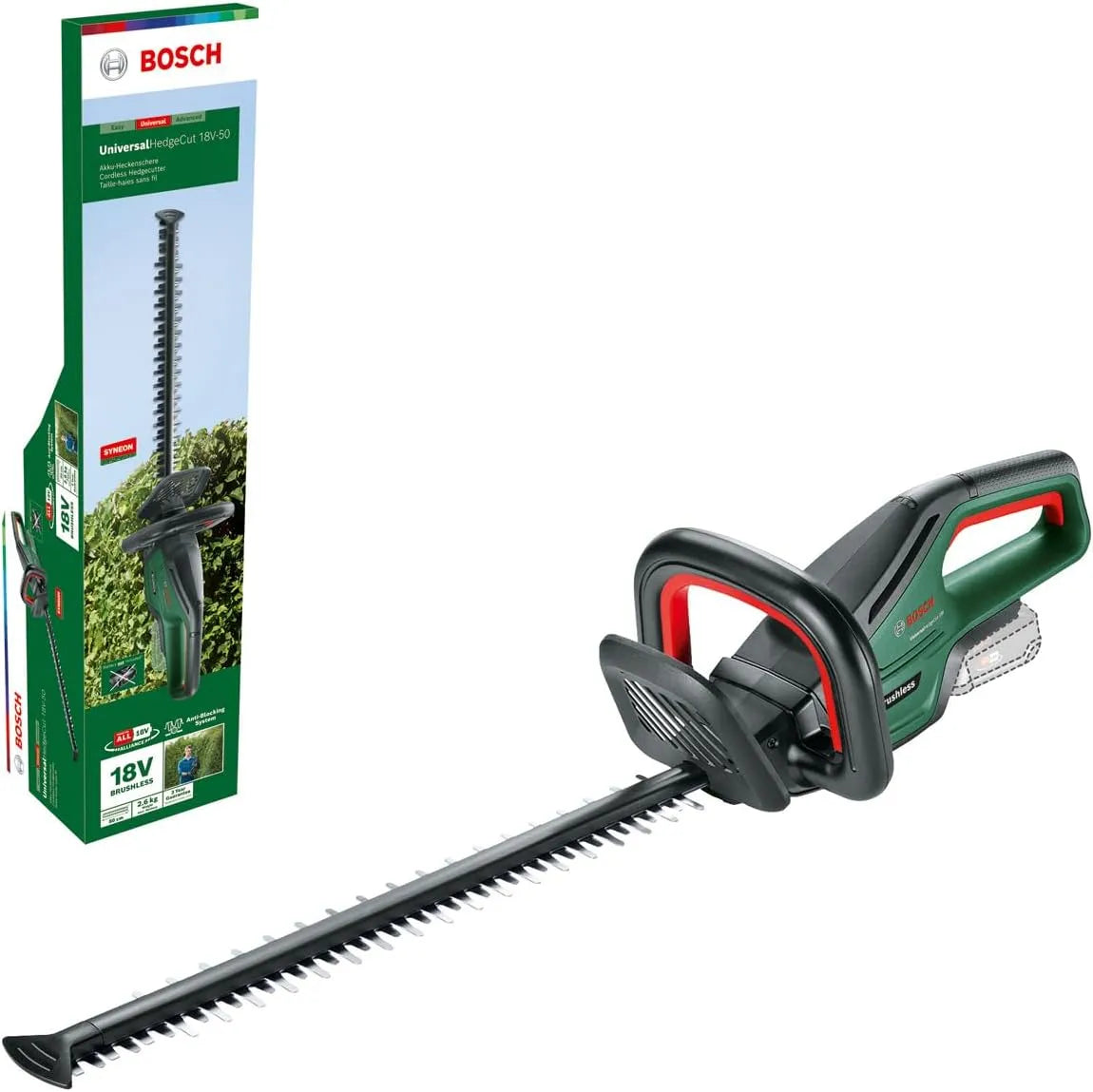 Bosch Akku-Heckenschere – Akku-Betrieb, 18V