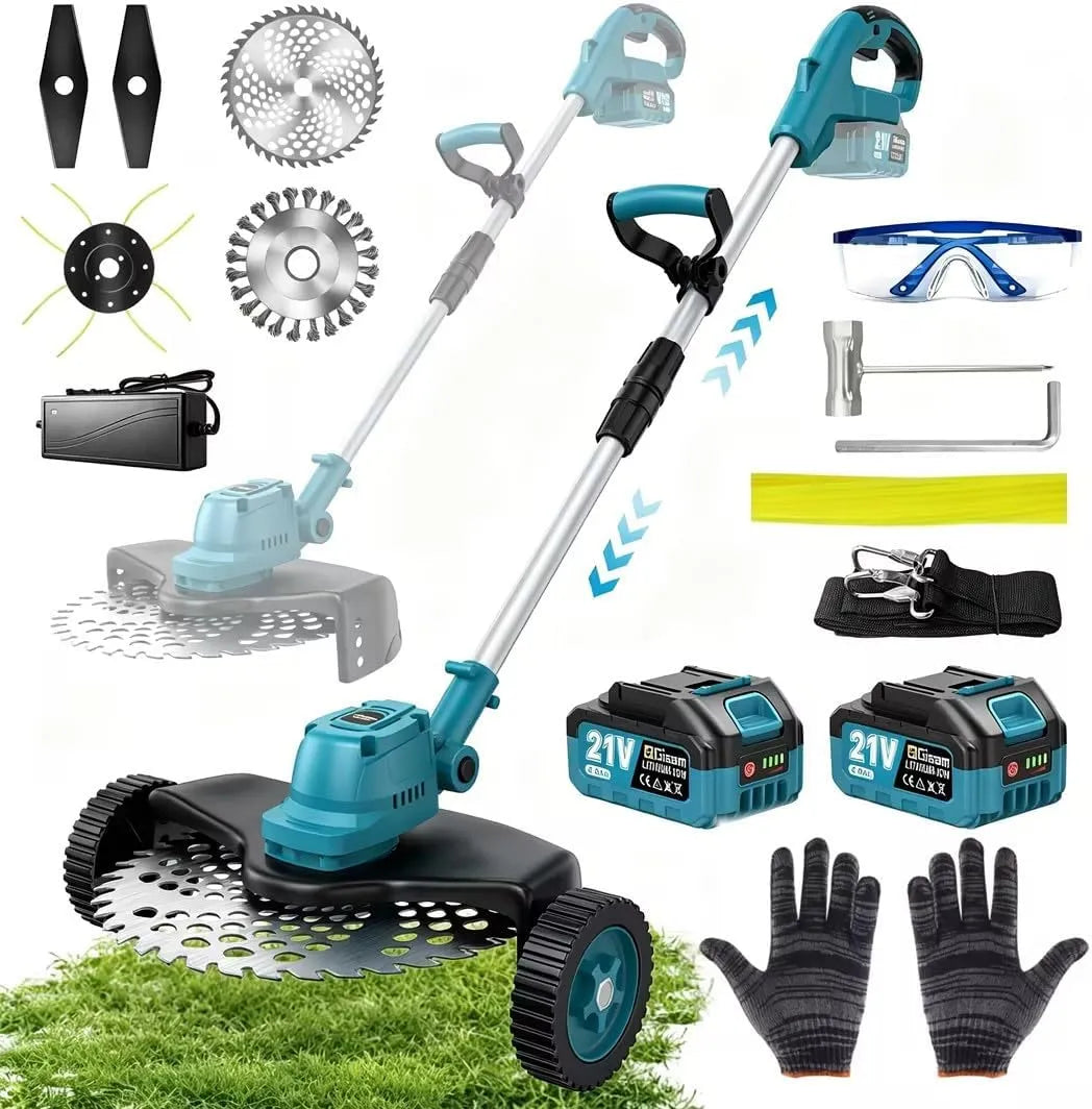 Rasentrimmer, Akku-Betrieb, bürstenloser Motor, 4.0Ah, für die Gartenpflege