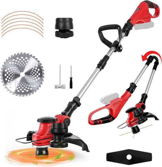 Milwaukee 18V Akku Strimmer kompatibel mit 18V Akku, Akku-Betrieb, bürstenloser Motor, 30cm