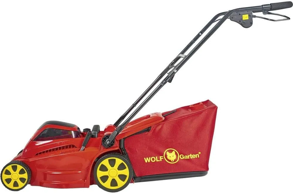 Rasenmäher – LYCOS, Akku-Betrieb, 37CM, 550W, für die Gartenpflege