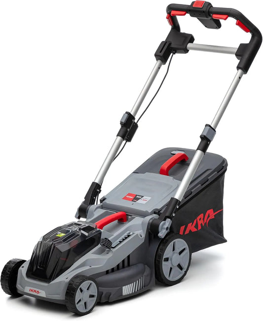 IKRA LM 38 Rasenmäher: IB-LM, Akku-Betrieb, 38cm, 36V, für die Gartenpflege