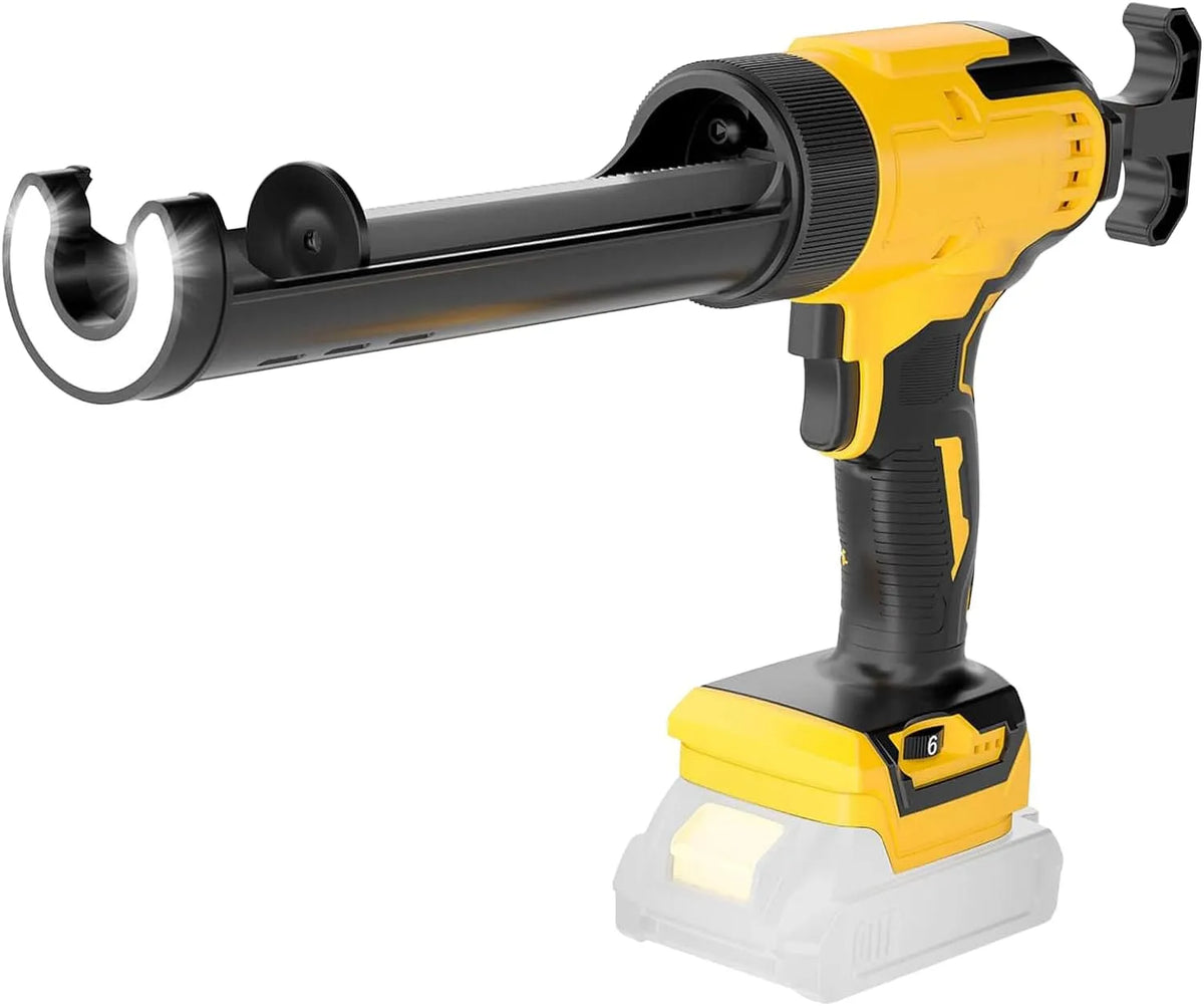 DeWalt Akku Kartuschenpresse Kompatibel mit Akku 20V: Akku-Betrieb, LED-Anzeige, 300ml