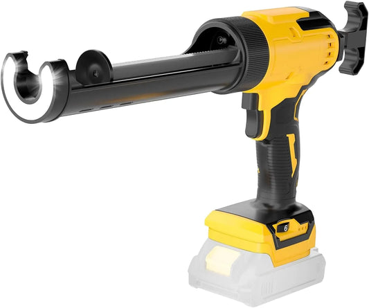 DeWalt Akku Kartuschenpresse Kompatibel mit Akku 20V: Akku-Betrieb, LED-Anzeige, 300ml