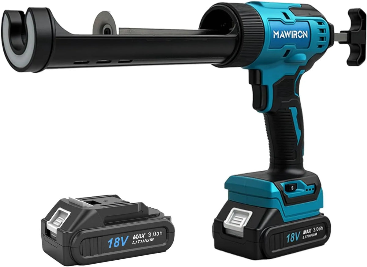 Makita Akku Silikonpistole – Akku-Betrieb, 300ml, 3000mAh, 600W, 6 Geschwindigkeiten