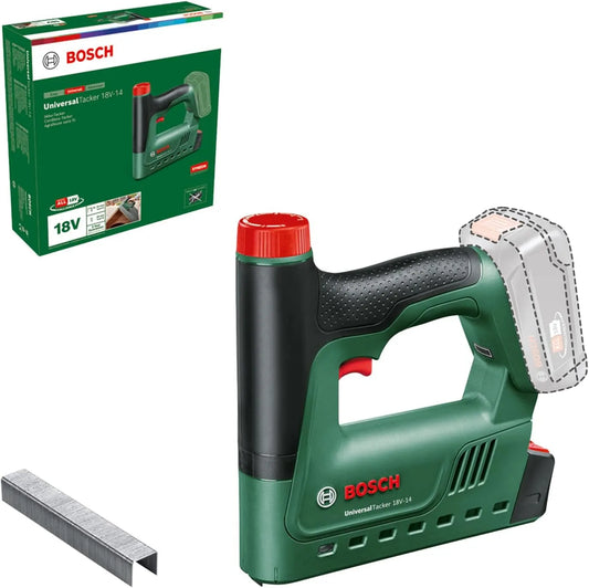 Bosch Akku-Tacker Akku-Nagler und Elektrotacker: Akku-Betrieb, 18V, für Holzbearbeitung