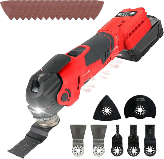 Milwaukee 18-V-Akku Oszillierende Multifunktionswerkzeuge für 18-V-Akku, Akku-Betrieb, bürstenloser Motor, Oszillationsfunktion