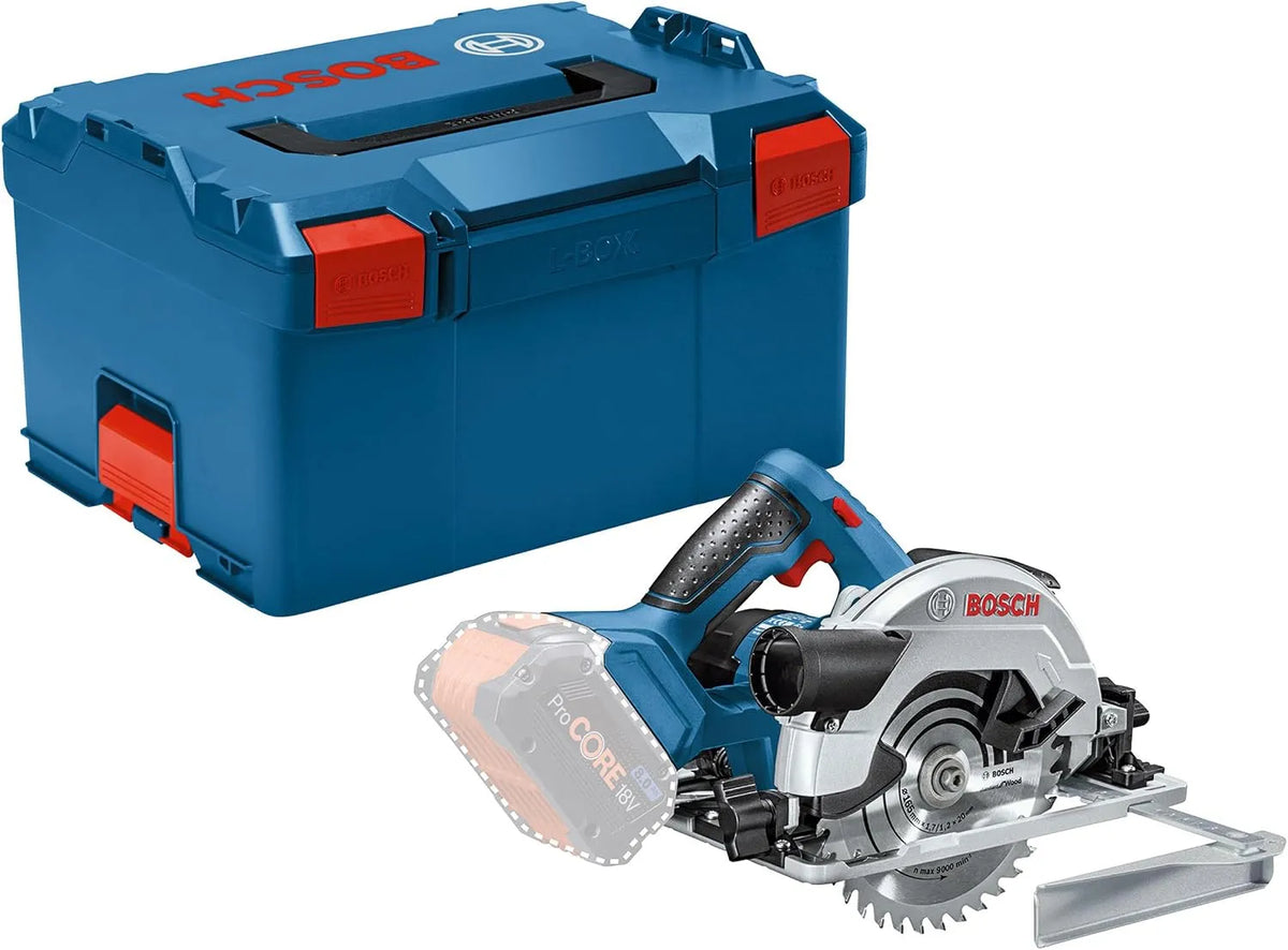 Bosch PRO Kreissäge, Akku-Betrieb, 165mm, 57 mm, 18V, 57 G