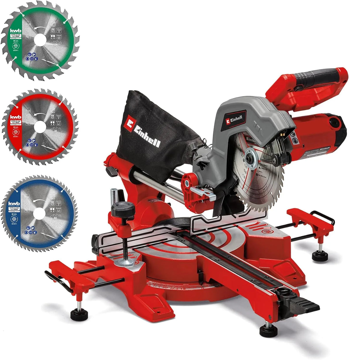 Einhell Zug-Kapp-Gehrungssä SM 216 Kapp- und Gehrungssäge – TC-SM, 1600 W