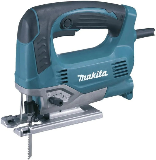 Stichsäge für präzise Kurvenschnitte und saubere Ausschnitte im Werkstück; Makita JV0600J Pendelhubstichsäge 90 mm