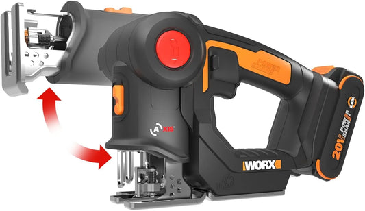 WORX WX550L Säbelsäge und Universalsäge