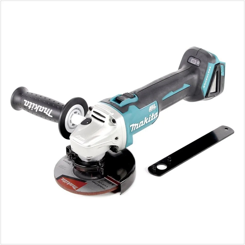 Makita DGA 506 Winkelschleifer: Akku-Betrieb, bürstenloser Motor, 125 mm, 18 V