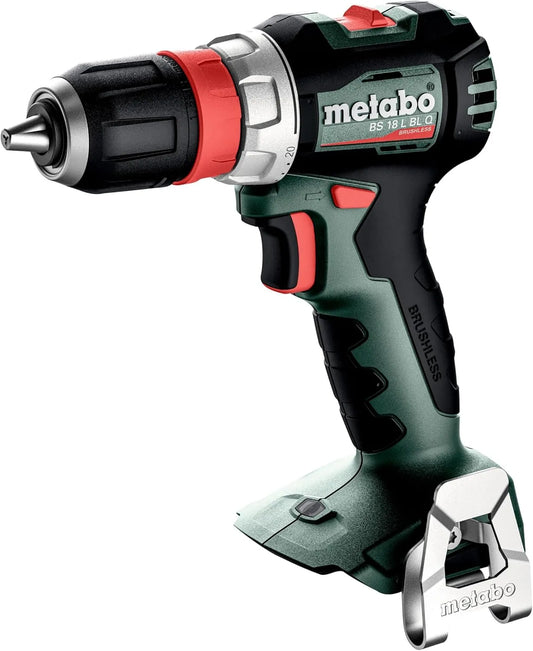 Metabo Bohrschrauber zum Bohren und zügigen Befestigen bei Montagearbeiten BS 18 Akku-Bohrschrauber BS 18 L BL Q, Akku-Betrieb, bürstenloser Motor