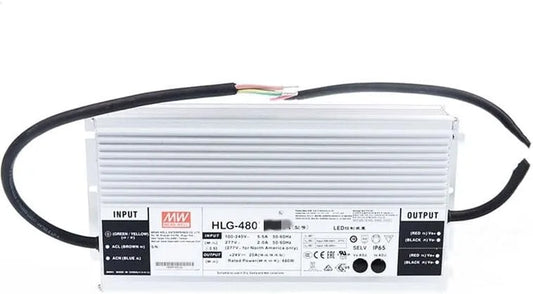 Mean Well HLG LED-Treiber HLG-480H-C1400B 1400 mA mit 3-in-1-Dimmfunktion