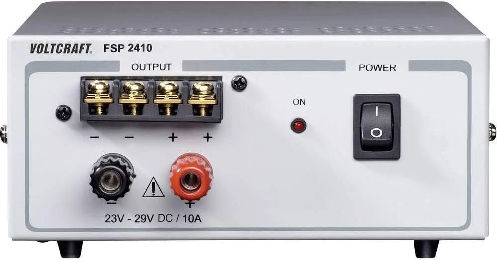 VOLTCRAFT Regelbares DC-Labornetzgerät und Tischnetzteil, 240 W, 29 V, 10 A, für Elektroniktest und Reparatur