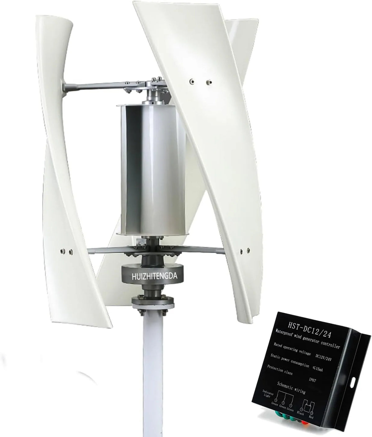 Windkraftanlage und Windgenerator, 8000W, 12V, für Gartenbewässerung, 220V