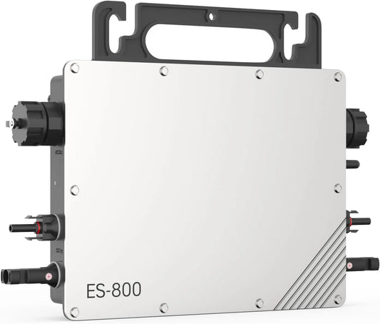 Hybrid-Solarwechselrichter und MPPT-Ladewechselrichter, 800W, IP67, solarbetrieben, mit MPPT-Regler, mit WLAN