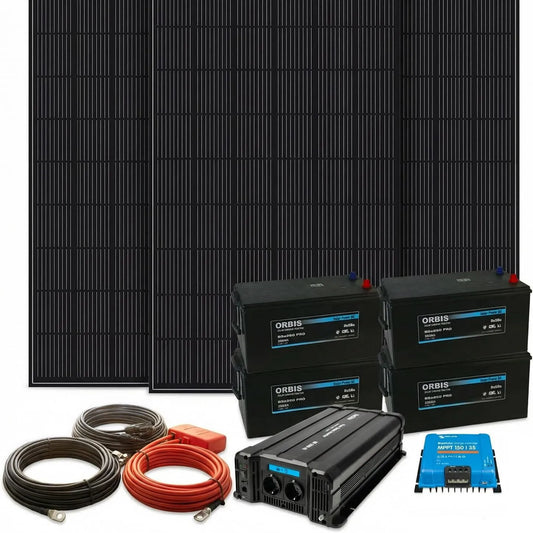 Solarmodul und Photovoltaikpanel, mit MPPT-Regler, 960W, 1.040Ah