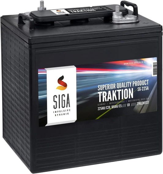 Antriebsbatterie 6V 225Ah Traktion Batterie Stapler Hubwagen Hebebühne Kehrmaschinen Solar 185Ah