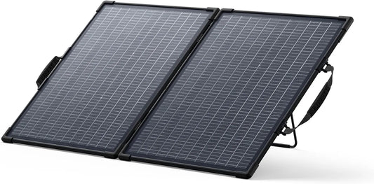 Anker SOLIX PS100 Bifaziales tragbares Solarpanel Solarmodul und Photovoltaikpanel, 100W, faltbar