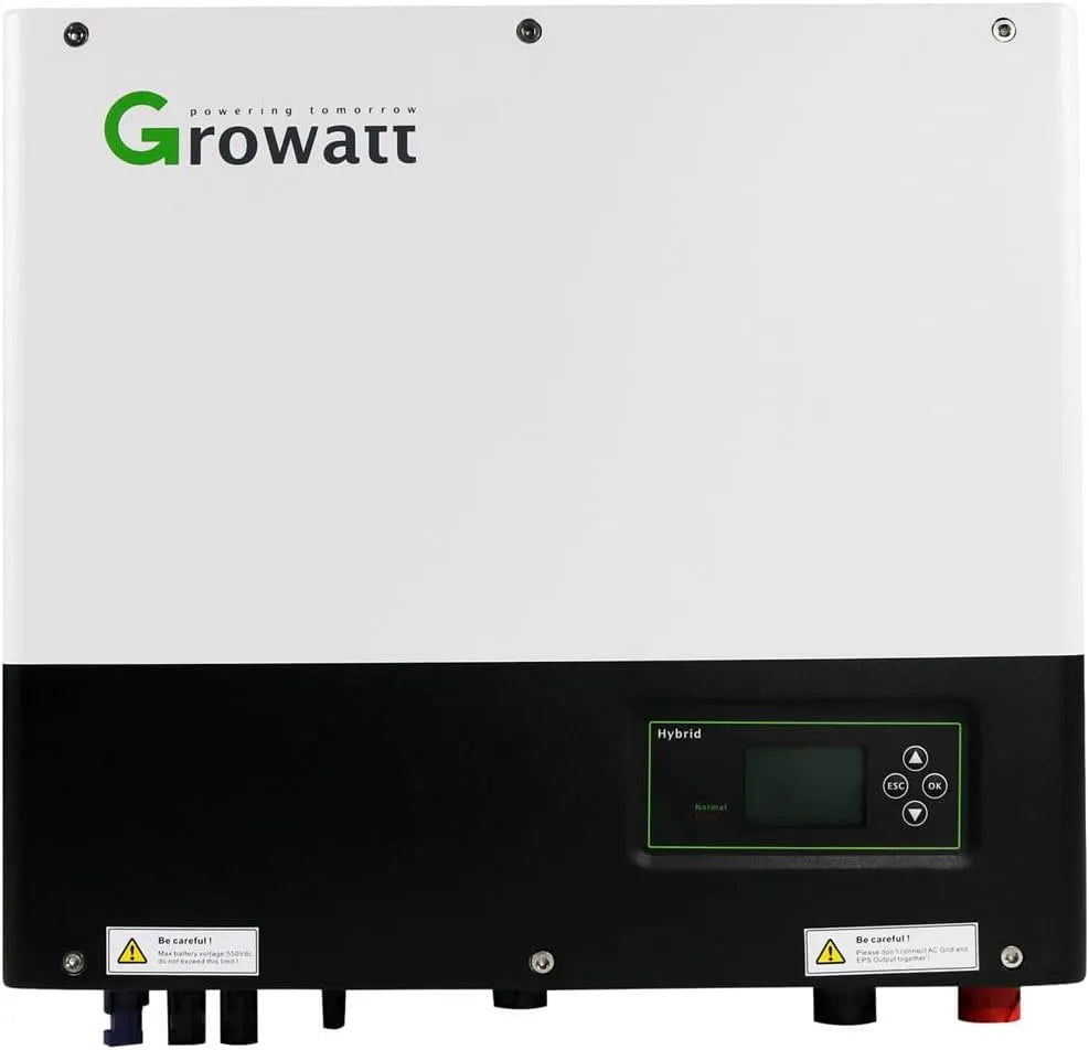 Growatt SPH6000TL3-BH-UP Hybrid-Solarwechselrichter und MPPT-Ladewechselrichter, 6kW, dreiphasig