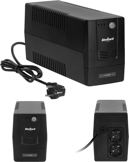 Unterbrechungsfreie Stromversorgung und USV-Anlage, 600W, 1000VA, 230V