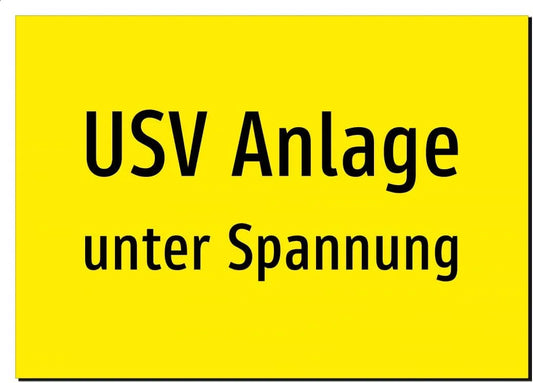 Unterbrechungsfreie Stromversorgung und USV-Anlage