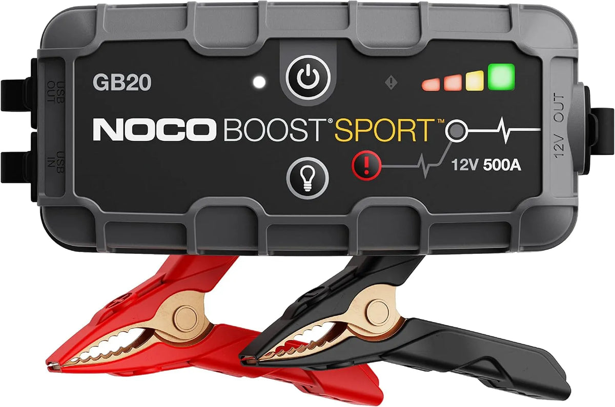 NOCO Boost GB20 Schnelllade-Powerbank und Mobiler Zusatzakku, 12V, 500A, 4,0L