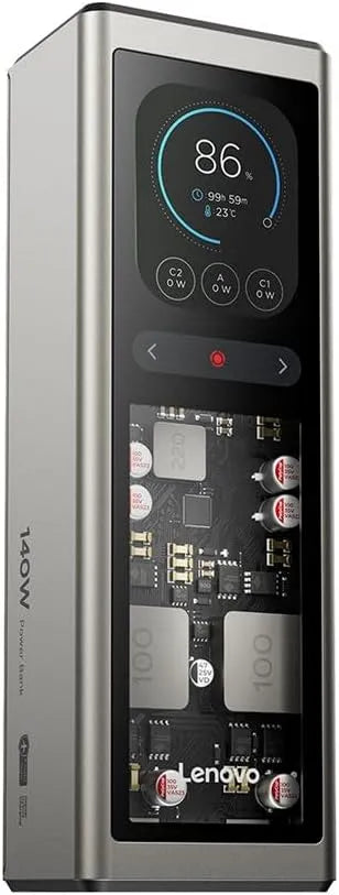 Schnelllade-Powerbank und Mobiler Zusatzakku, 140 W