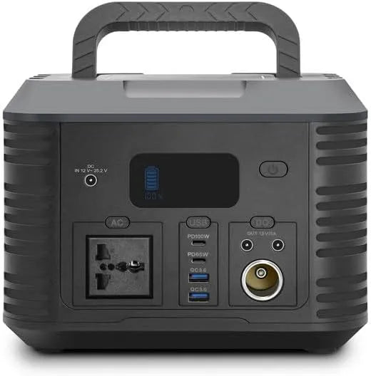 Tragbare Powerstation und Solargenerator, 500Wh, 120000mAh, mit BMS, mit USB-C, Schnellladefunktion