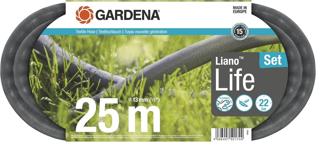 Flexibler Gartenschlauch und Wasserschlauch, 25m, flexibel, für Gartenbewässerung